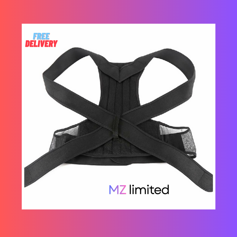 Back Posture Corrector XL- Adjustable Back Posture Corrector – Slouch Support Shoulder Brace & Lumbar Orthosis | XL Size - Image 4