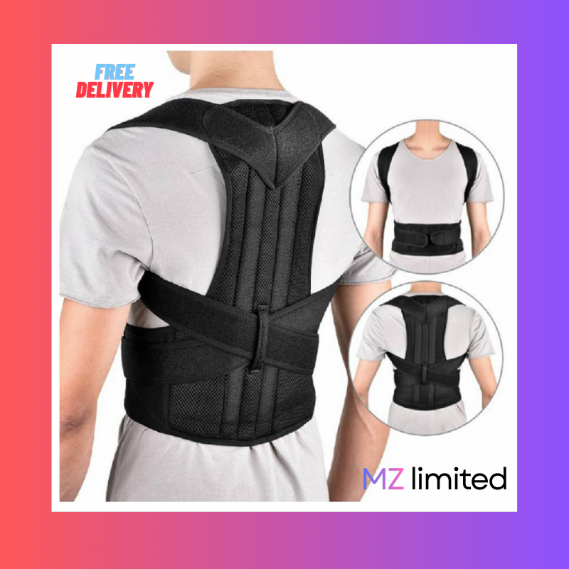 Back Posture Corrector XL- Adjustable Back Posture Corrector – Slouch Support Shoulder Brace & Lumbar Orthosis | XL Size - Image 5
